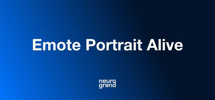 Нейросеть для анимации фотографии Emote Portrait Alive