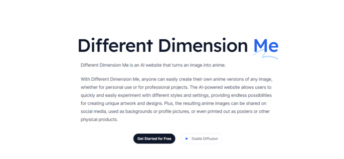 Нейросеть для создания аниме аватаров Different Dimension Me