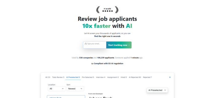 Нейросеть для найма сотрудников Applicant AI