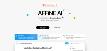 Визуальный AI-помощник для идей AFFiNE