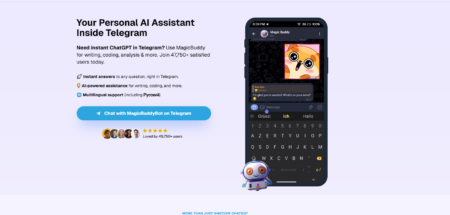 Чат-бот для Телеграм с искусственным интеллектом MagicBuddy